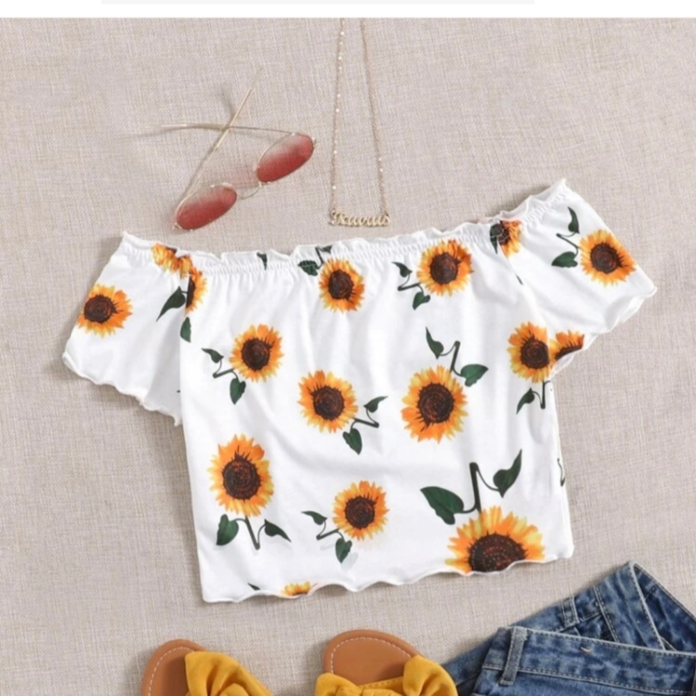 Sunflower top S